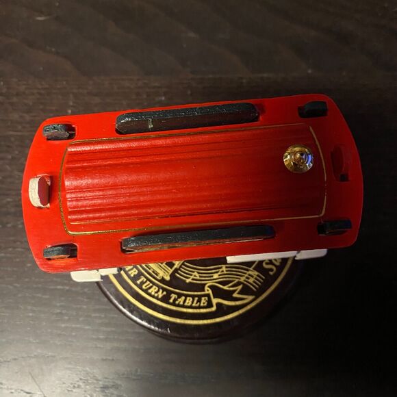 San Francisco Cable Car Turn Table Music Box - Picture 8 of 8